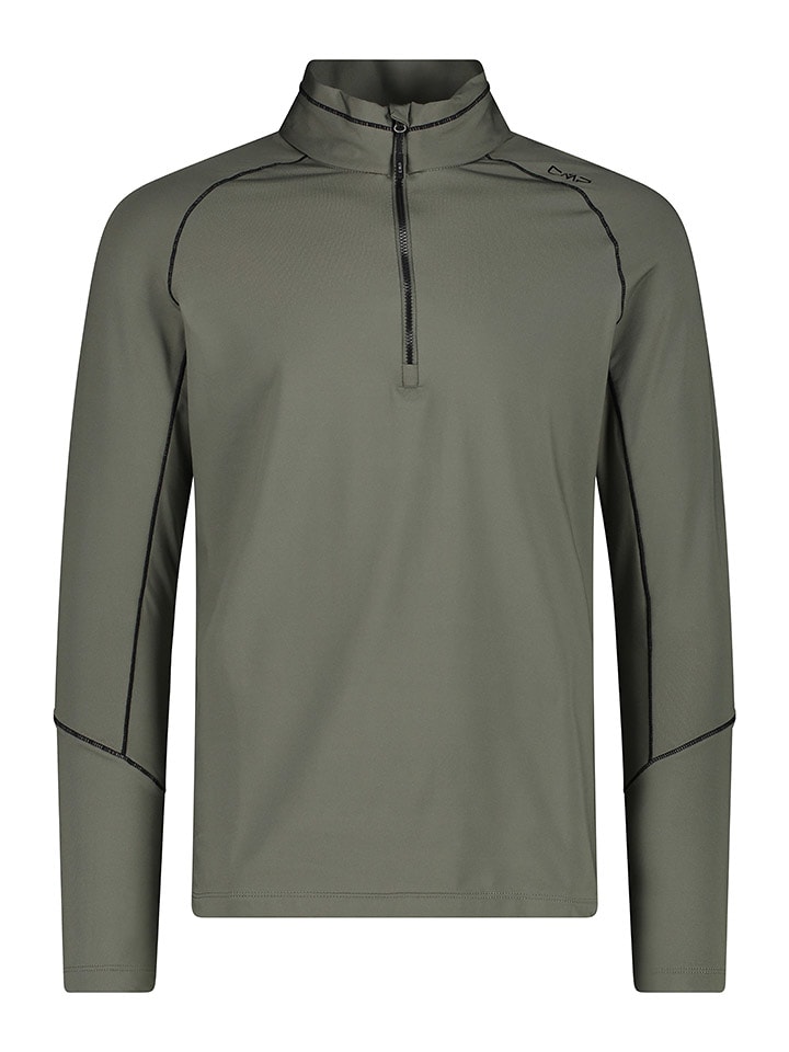 CMP Bluza polarowa w kolorze khaki rozmiar: 54