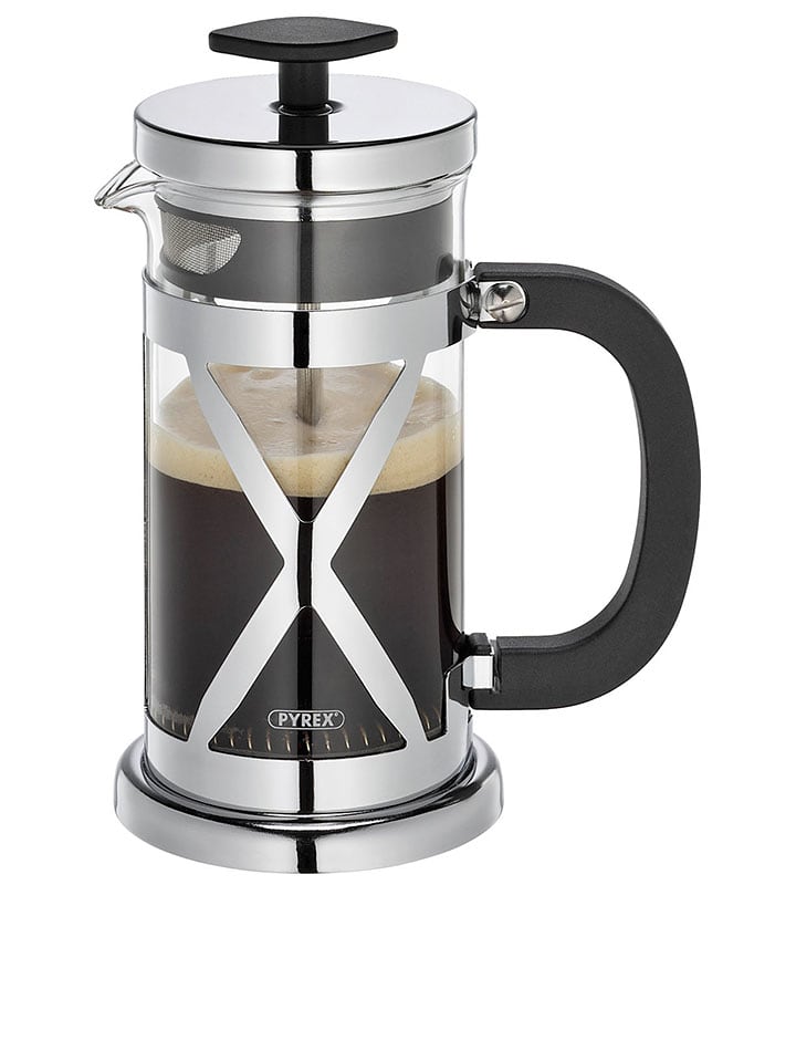 Cilio Kawiarka "Gloria" w kolorze srebrno-czarnym - 350 ml rozmiar: onesize