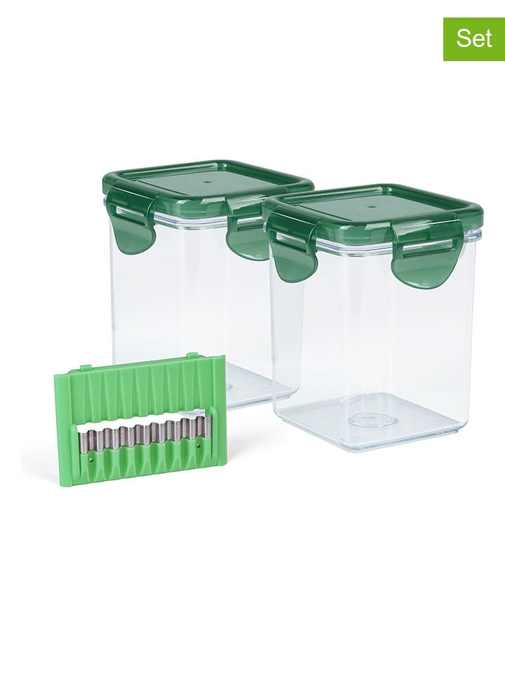 Nicer Dicer 5-częściowy zestaw "Nicer Dicer Quick Professional" w kolorze zielonym rozmiar: onesize