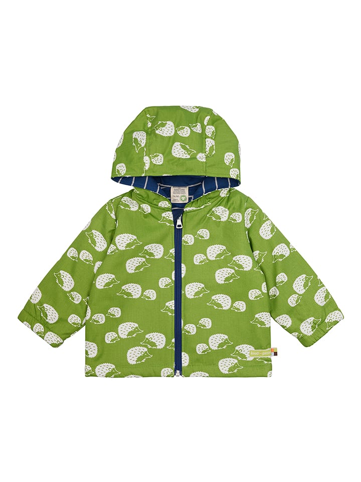 loud + proud Kurtka funkcyjna w kolorze jasnozielonym rozmiar: 86/92