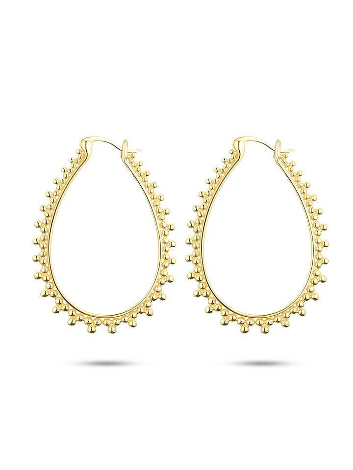 Nomad Pozłacane kolczyki-kreole rozmiar: onesize