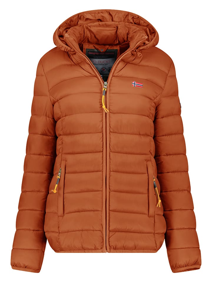 Geographical Norway Kurtka pikowana "Atikolor" w kolorze jasnobrązowym rozmiar: 3XL