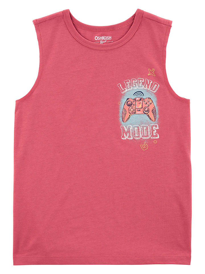 OshKosh Top w kolorze koralowym rozmiar: 110