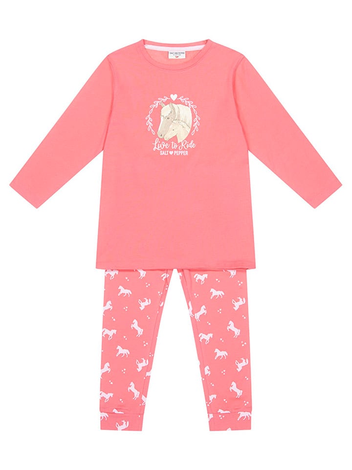 Salt and Pepper Piżama w kolorze różowym rozmiar: 140/146