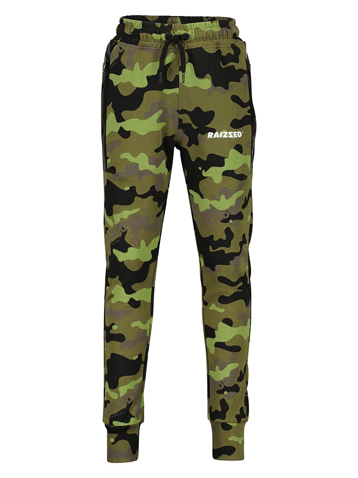 RAIZZED® Spodnie dresowe "Seattle" w kolorze zielonym rozmiar: 110