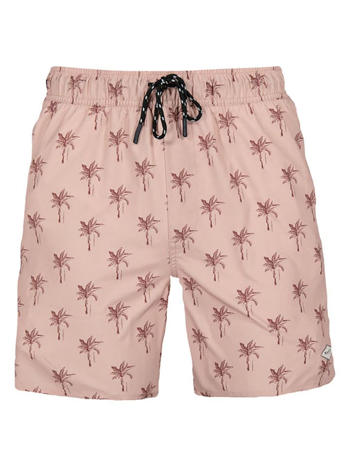 Barts Szorty kąpielowe "Bernardou" w kolorze jasnoróżowo-czerwonym rozmiar: M