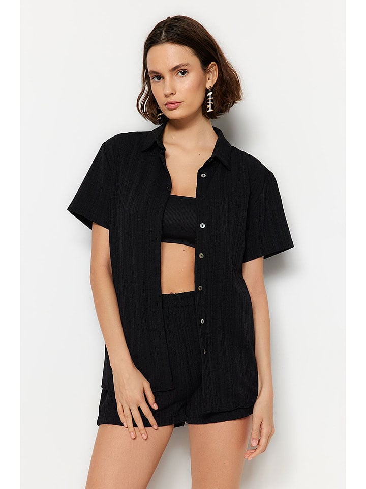 trendyol 2-częściowy zestaw w kolorze czarnym rozmiar: S