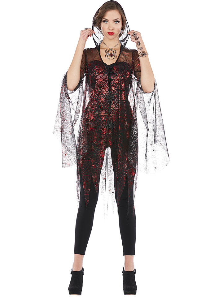 Rubie`s Kurtka kostiumowa w kolorze czarno-czerwonym rozmiar: 40/42