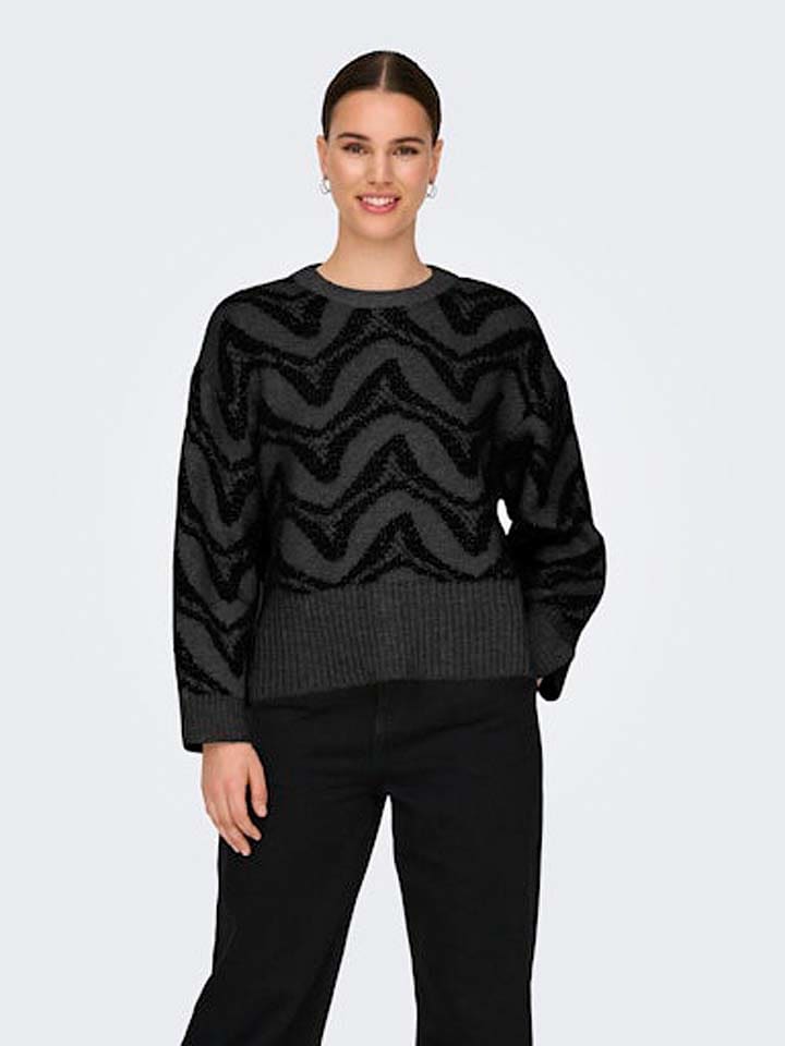 ONLY Sweter w kolorze czarnym rozmiar: XL