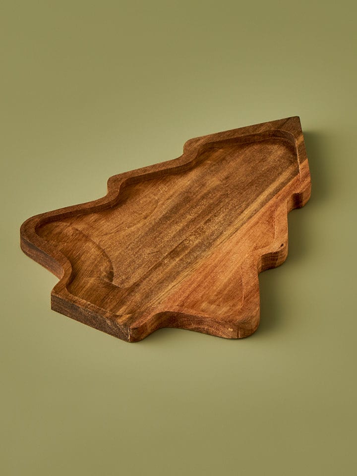 BELLA MAISON Taca w kolorze brązowym do serwowania - 28,5 x 20 cm rozmiar: onesize