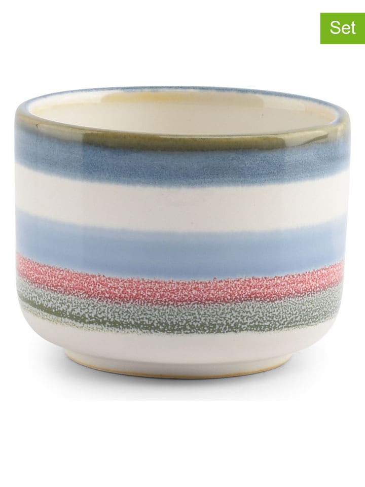 Salt and Pepper Miski (3 szt.) "Palma" ze wzorem - Ø 8 cm rozmiar: onesize