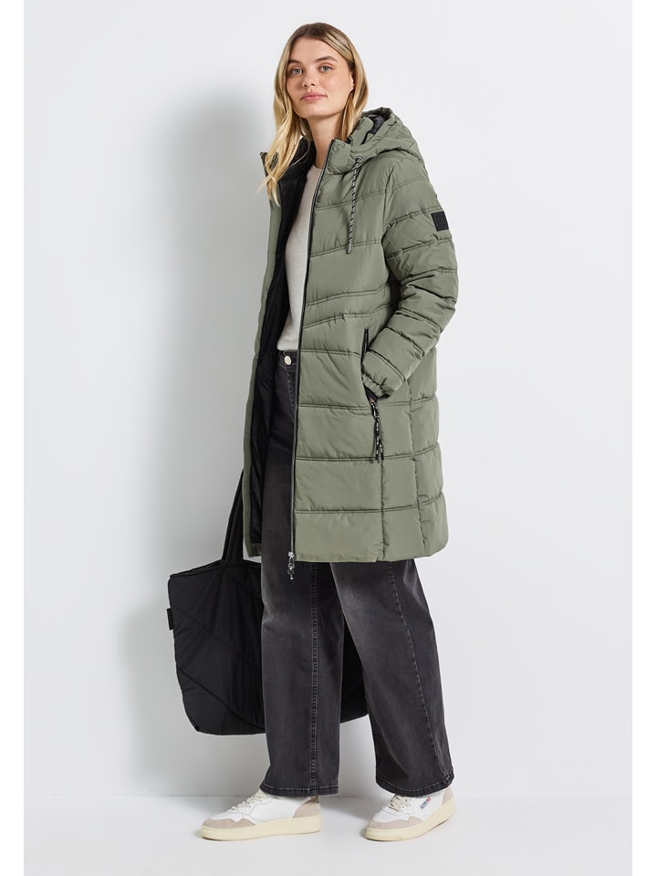 Cecil Płaszcz zimowy w kolorze zielonym rozmiar: 36