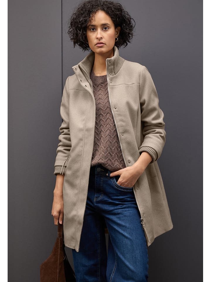 Cecil Płaszcz przejściowy w kolorze beżowym rozmiar: 44