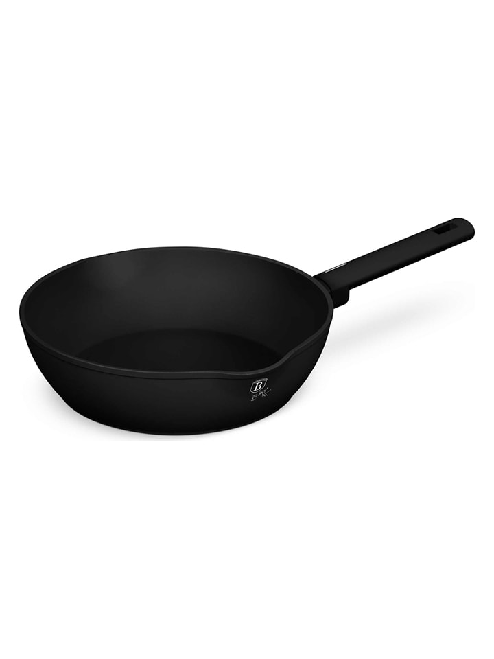Berlinger Haus Patelnia "Matte Black Collection" w kolorze czarnym - Ø 28 cm rozmiar: onesize