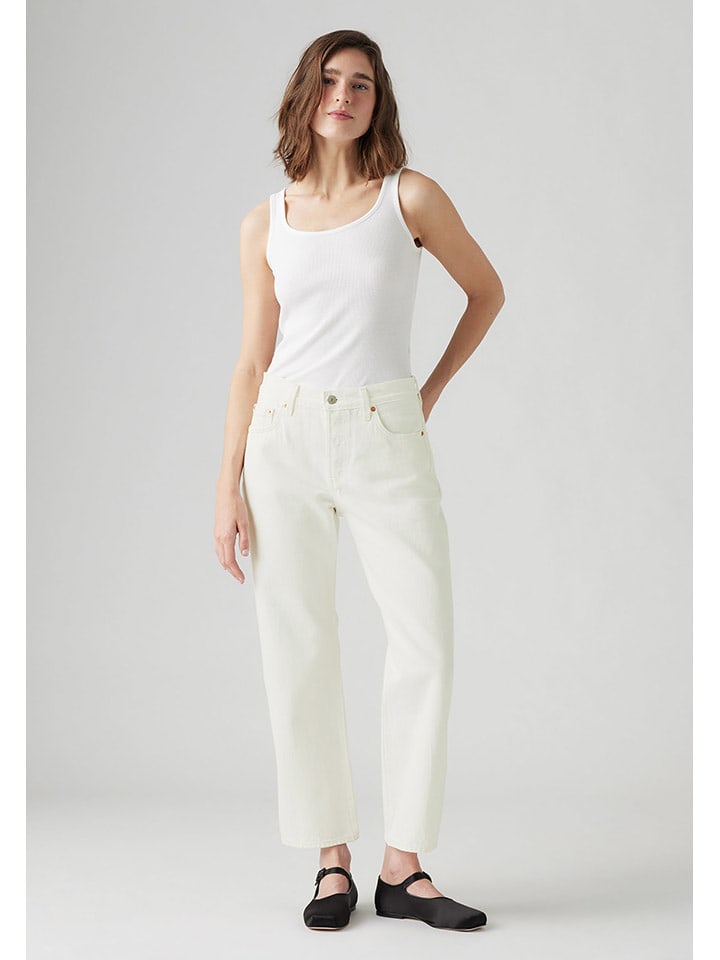 Levi's Dżinsy - Regular fit - w kolorze białym rozmiar: W29/L27