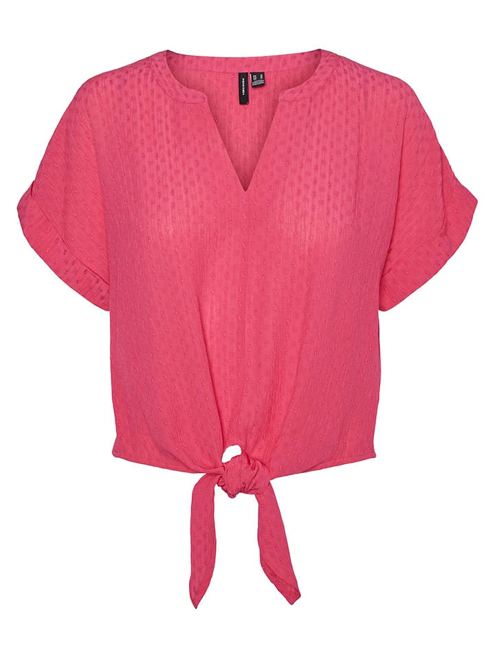 Vero Moda Koszulka w kolorze różowym rozmiar: XS