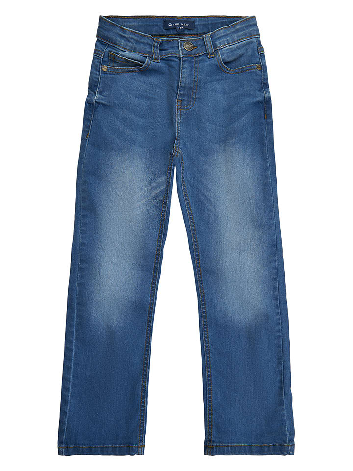 The NEW Dżinsy "Stockholm" - Regular fit - w kolorze niebieskim rozmiar: 146/152