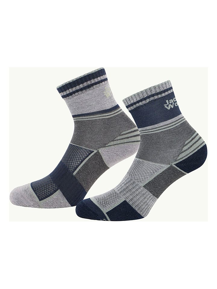 Jack Wolfskin Skarpety turystyczne w kolorze szarym rozmiar: 28-30