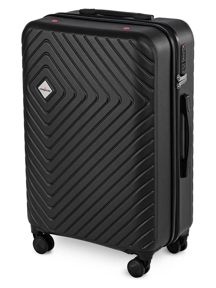 Compactor Walizka "Cosmos" w kolorze czarnym - 46,5 x 68 x 26 cm rozmiar: onesize