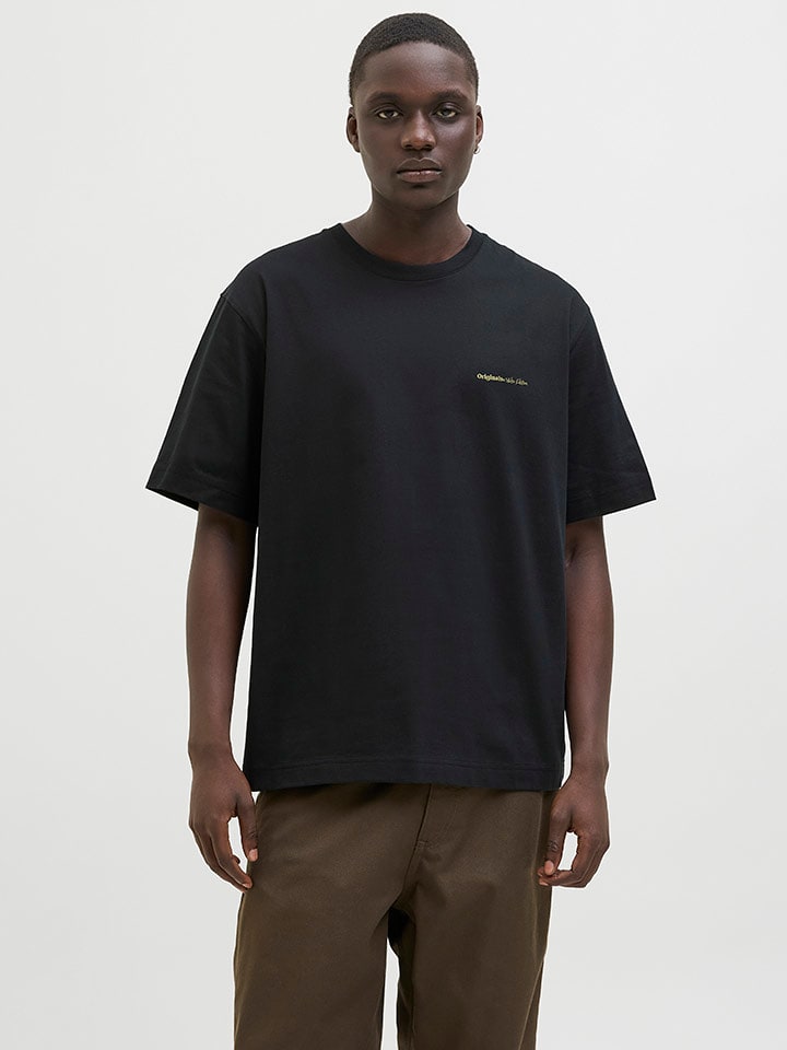 Jack & Jones Koszulka w kolorze czarnym rozmiar: S