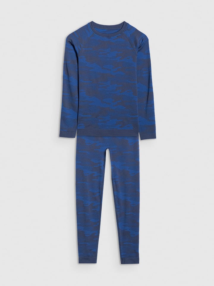 4F 2-częściowy zestaw bielizny termicznej w kolorze niebieskim rozmiar: 164