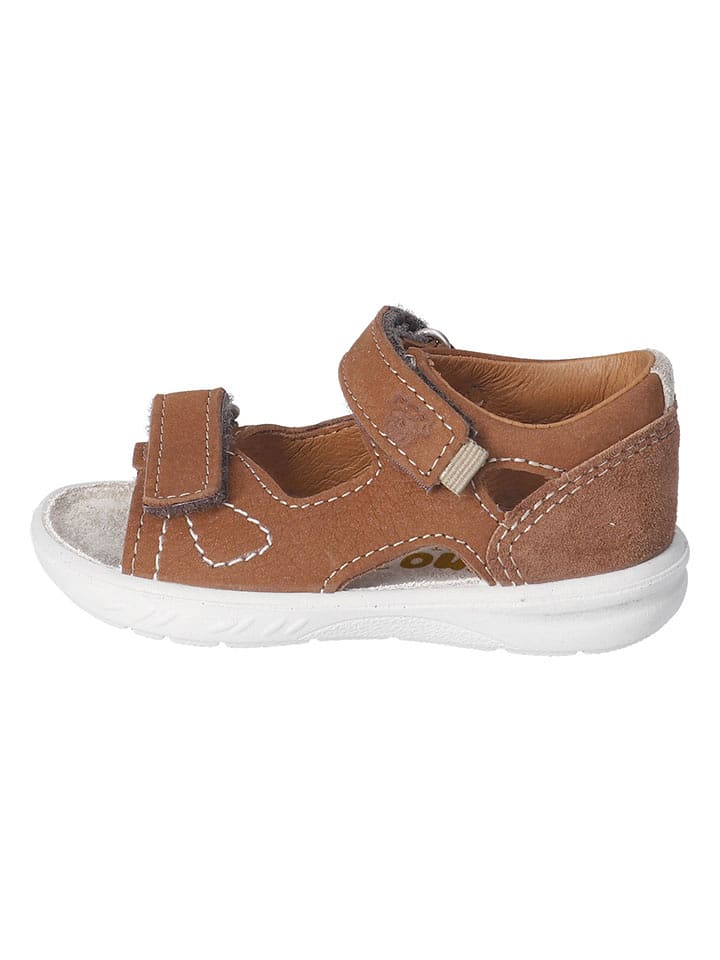 PEPINO Skórzane sandały "Claas" w kolorze jasnobrązowym rozmiar: 23