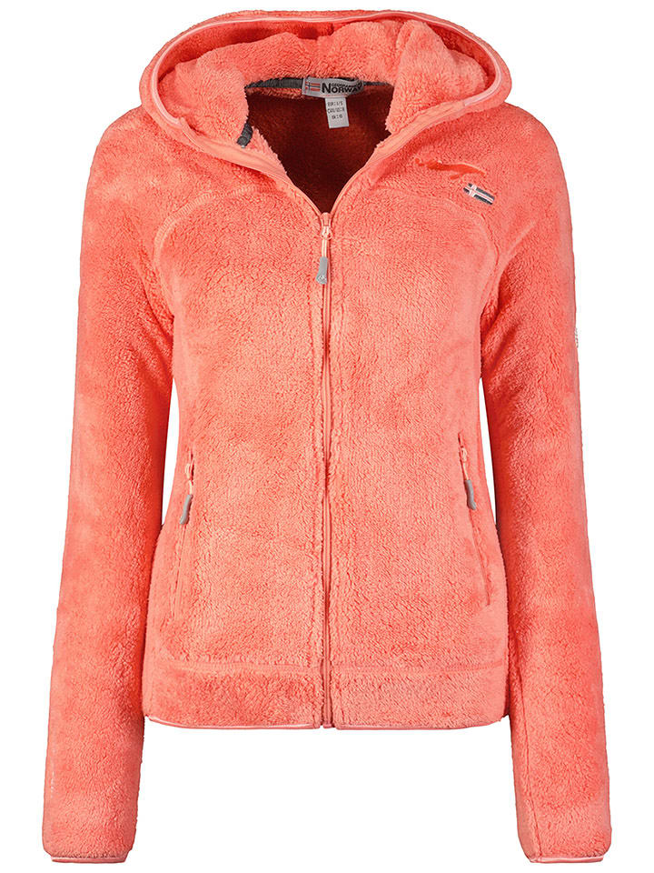 Geographical Norway Kurtka polarowa "Upalood" w kolorze łososiowym rozmiar: XL