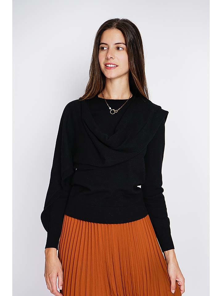 William de Faye Sweter w kolorze czarnym rozmiar: 36