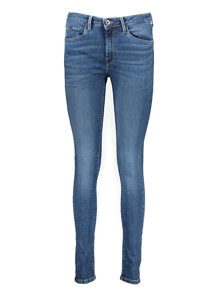 Pepe Jeans Dżinsy - Skinny fit - w kolorze niebieskim rozmiar: W25/L30