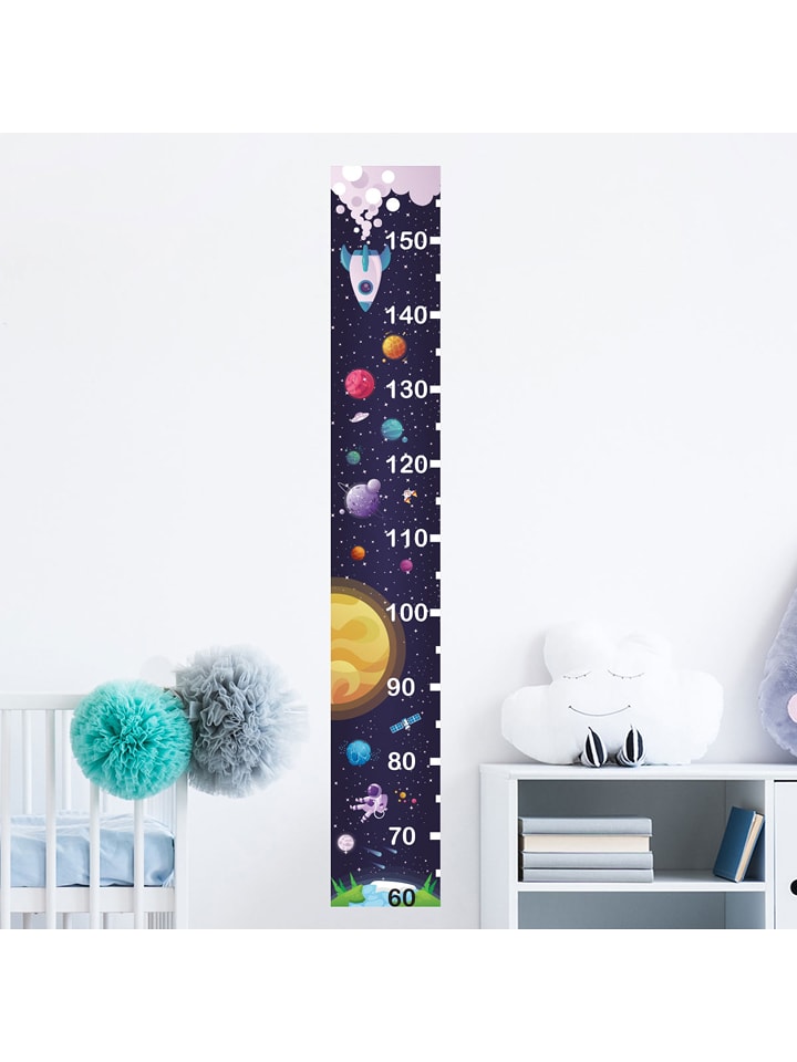 Ambiance Tatuaż ścienny "Planets in the galaxy" z miarką rozmiar: onesize