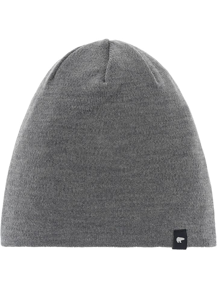 Eisbär Wełniana czapka "Callon 2.0" w kolorze szarym rozmiar: onesize