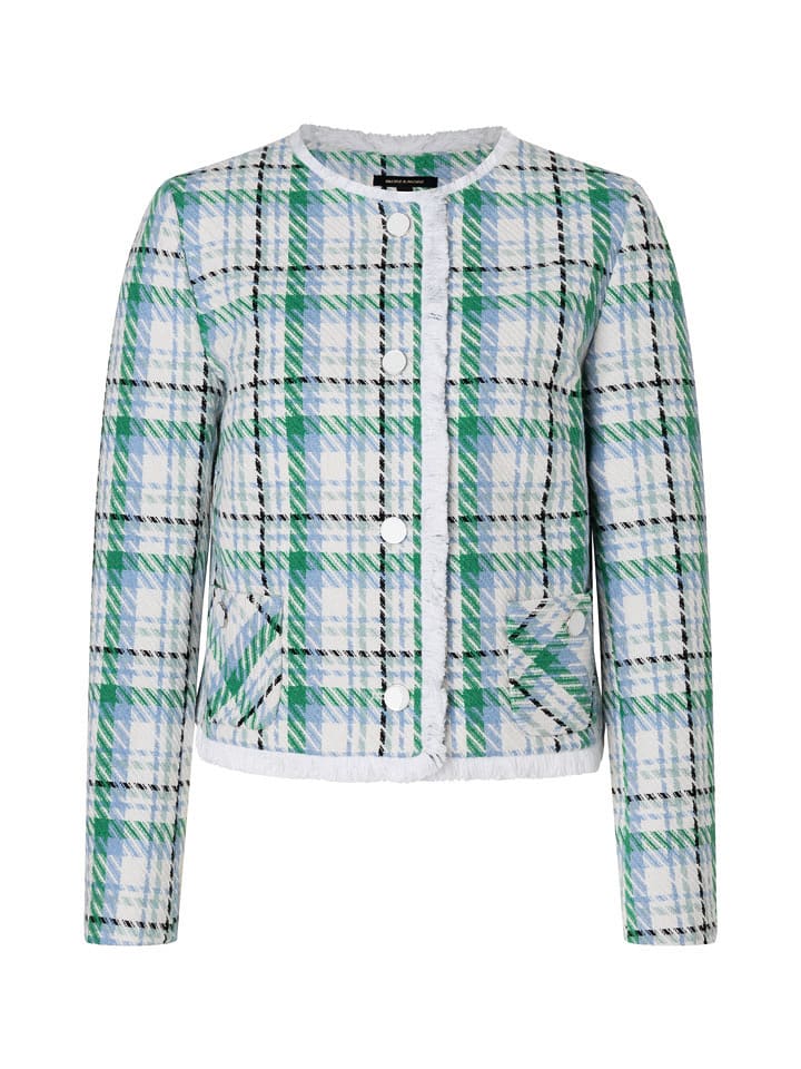 More & More Blezer w kolorze kremowo-błękitno-zielonym rozmiar: 36