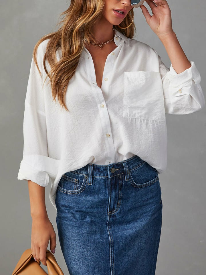 LA Angels Bluzka w kolorze kremowym rozmiar: XL