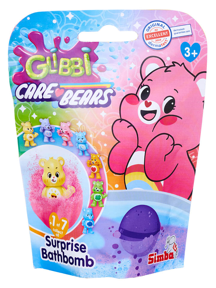 Simba Kula do kąpieli "Glibbi Care Bears Surprise" - 3+ (produkt niespodzianka) rozmiar: onesize