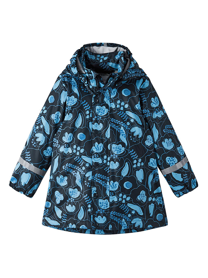 Reima Płaszcz przeciwdeszczowy "Vatten" w kolorze granatowym rozmiar: 104