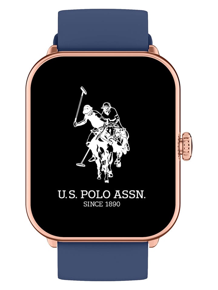 U.S. Polo Assn. Smartwatch w kolorze różowozłoto-granatowym rozmiar: onesize