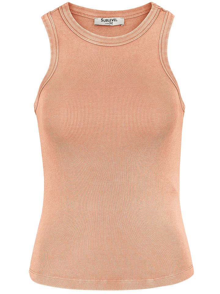Sublevel Top w kolorze brzoskwiniowym rozmiar: XS