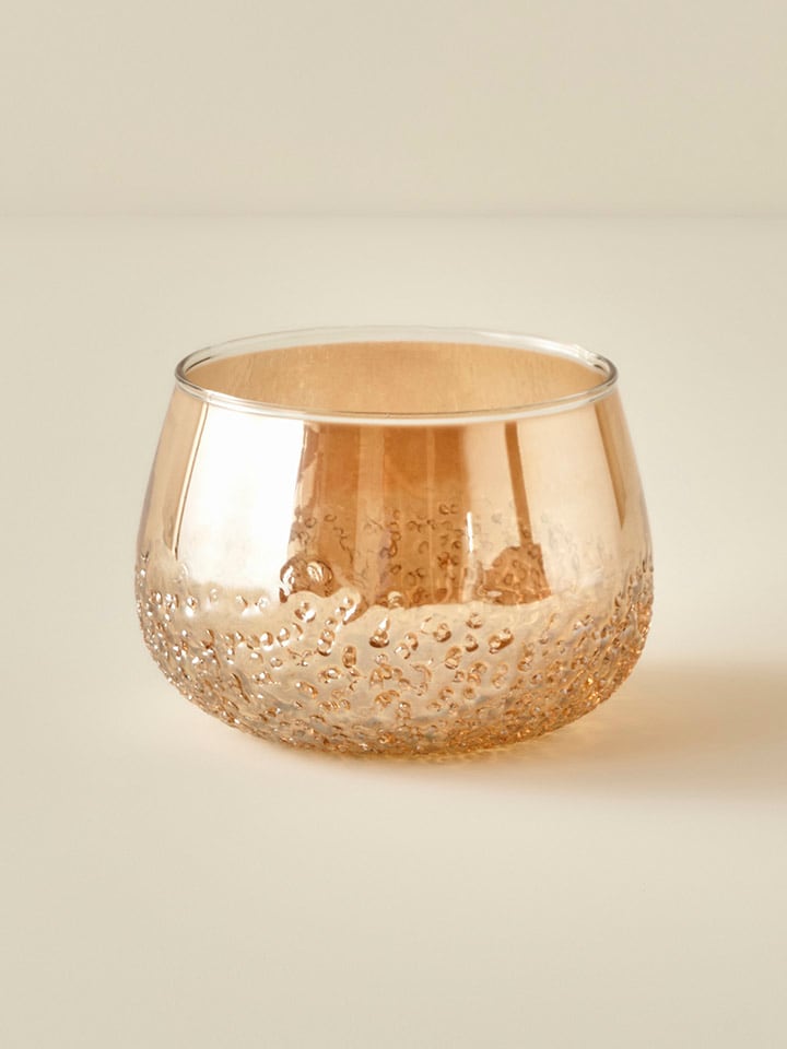 BELLA MAISON Świecznik "Shiny" w kolorze złotym - wys. 8,5 x Ø 11 cm rozmiar: onesize