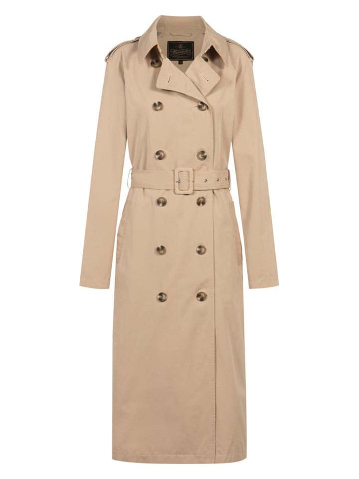 Herrlicher Trencz w kolorze beżowym rozmiar: S