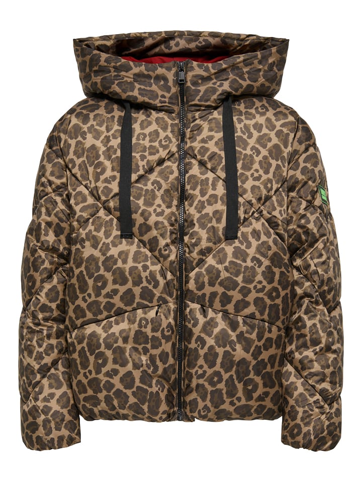 ONLY Kurtka pikowana w kolorze jasnobrązowym rozmiar: M