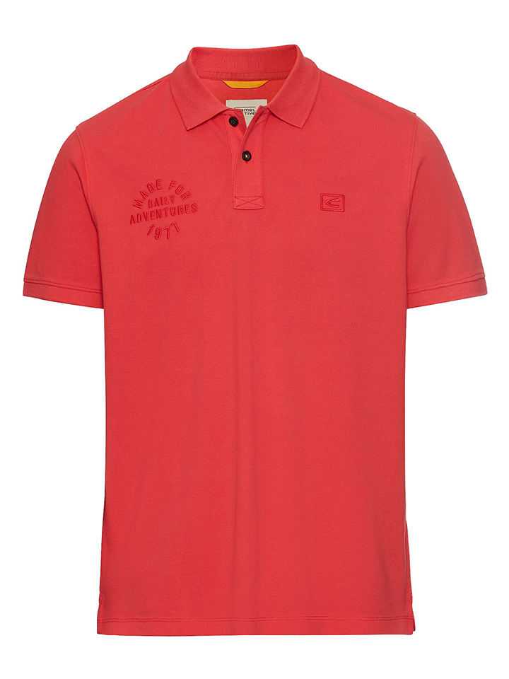 Camel Active Koszulka polo w kolorze czerwonym rozmiar: 4XL