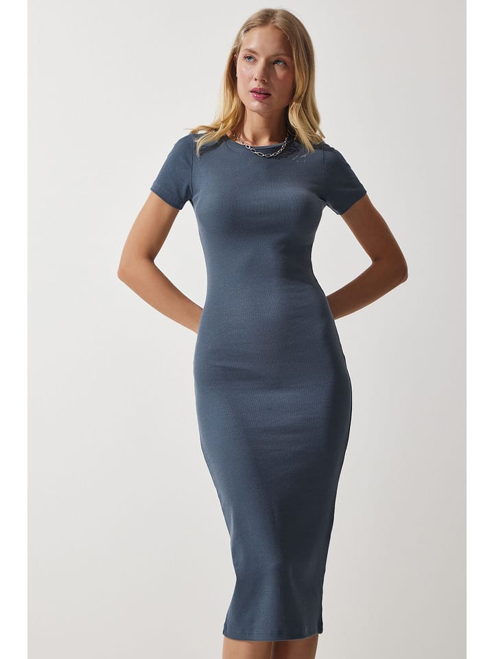 Happiness Istanbul Sukienka w kolorze granatowym rozmiar: 40