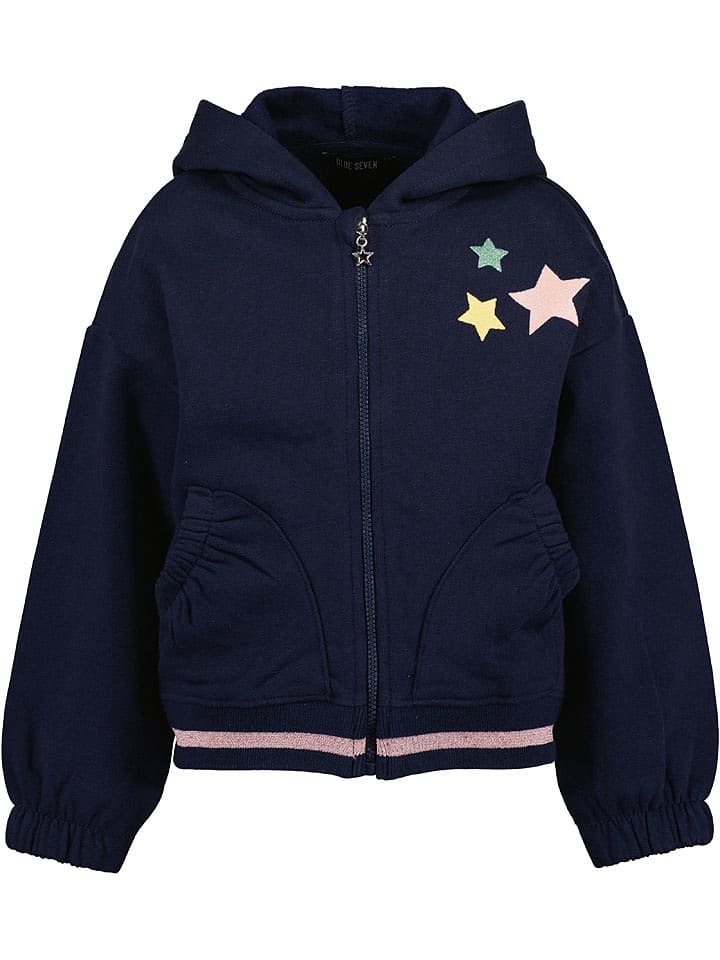 Blue Seven Bluza w kolorze granatowym rozmiar: 110