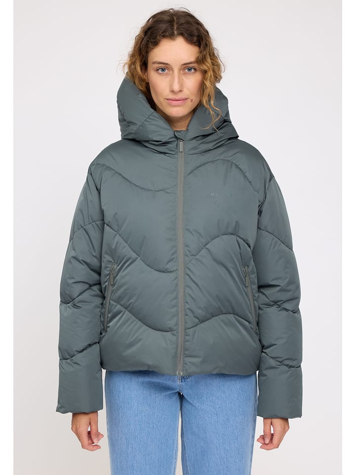 MAZINE Kurtka zimowa w kolorze zielonym rozmiar: L