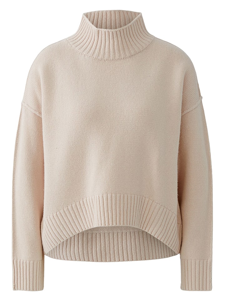 Oui Sweter w kolorze kremowym rozmiar: 40