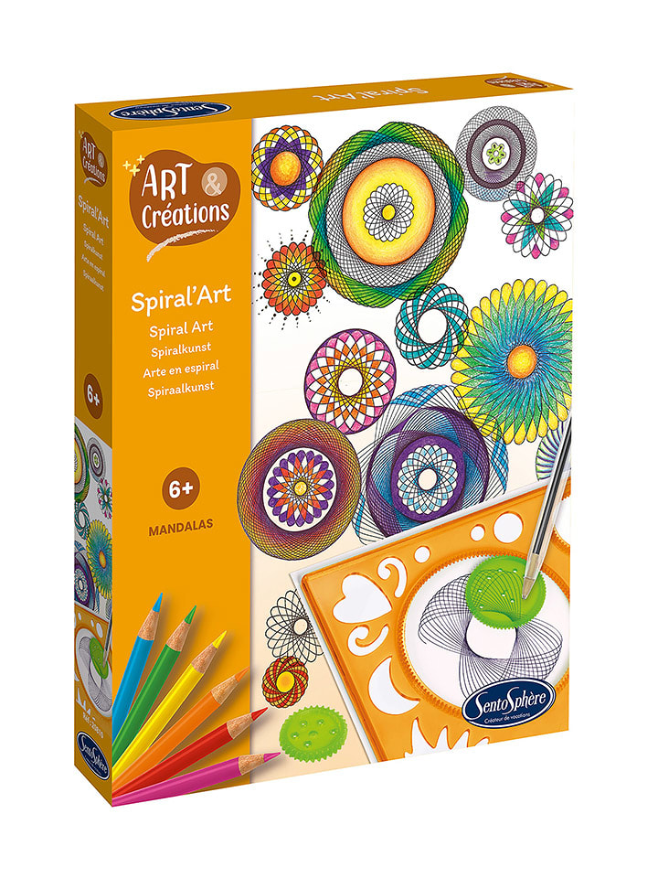 SentoSphere Zestaw do malowania "Spiral'Art" - 6+ rozmiar: onesize