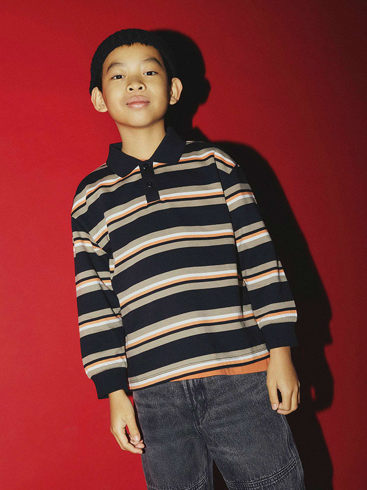 name it Koszulka polo "Osmond" ze wzorem rozmiar: 134/140