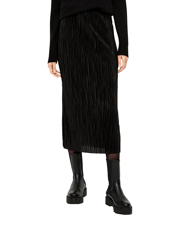 s.Oliver Spódnica w kolorze czarnym rozmiar: 40