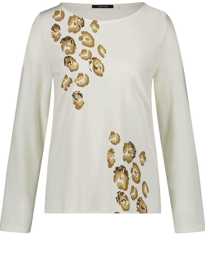 TAIFUN Koszulka w kolorze białym rozmiar: 40