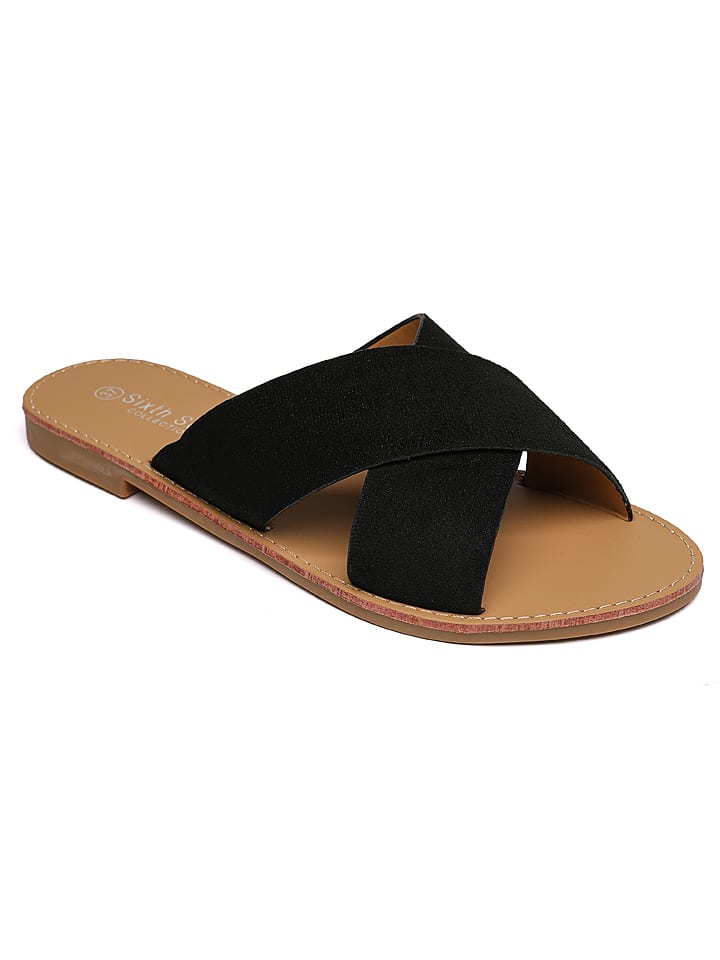 Sixth Sens Klapki w kolorze czarnym rozmiar: 41